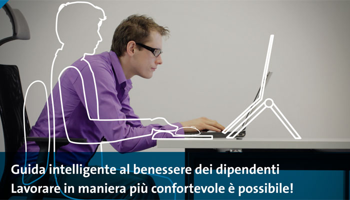 Postazione di lavoro ergonomica