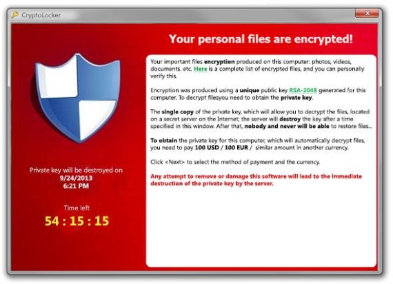 virus cryptolocker